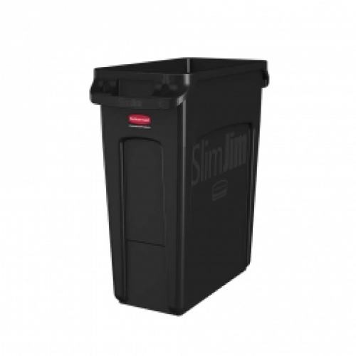 RUBBERMAID Abfallbehälter SLIM JIM 60,0 L 2 Griffe PE